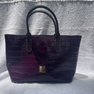 Rooney and Bourke Purple Denison Handbag